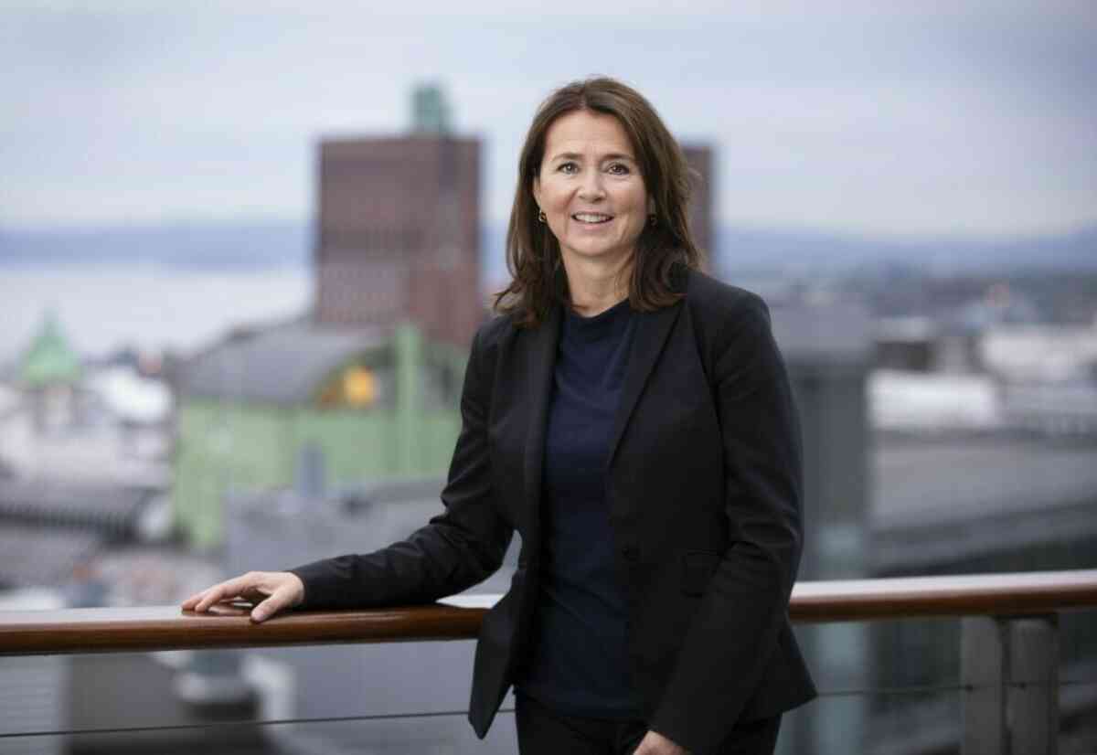 ENORM VEKST: Cathrine Laksfoss, administrerende direktør i Schibsted Distribusjon, er svært fornøyd med resultatet for 2020. Foto: Ingar Sørensen
